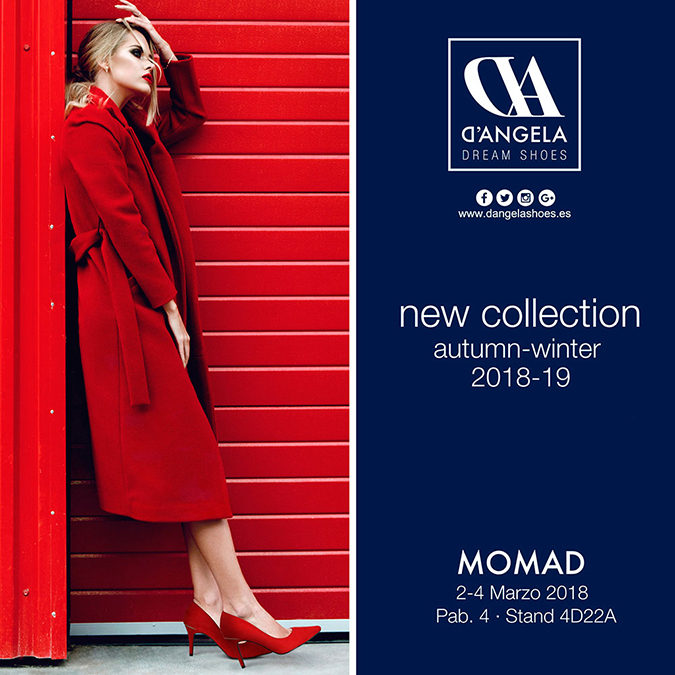 D’Angela participará en la feria de moda Momad Shoes 2018